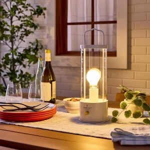 Portable Outdoor Patio LED Tabletop Lantern