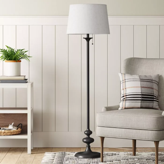 Londonberry Stick Floor Lamp Black